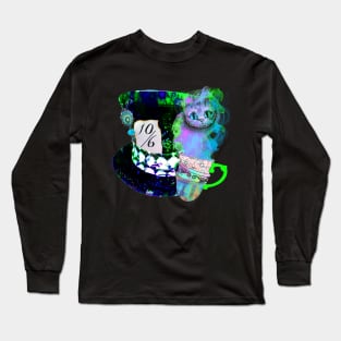 Mad Cheshire Tea Cup Long Sleeve T-Shirt